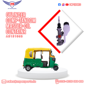 Cilindro Maestro Tandem de Calidad Original de Marca India con Depósito de Aceite, Repuesto para Triciclo en Venta a Precio Marginal - Product Image 2