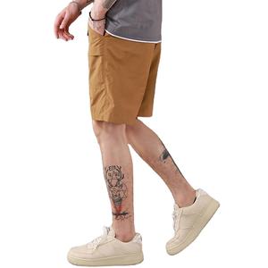 Pantalones cortos deportivos transpirables con múltiples bolsillos para hombre, pantalones cortos deportivos holgados con cierre de cintura elástica para exteriores y Fitness - Product Image 3