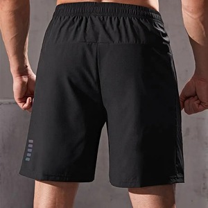 Short de bain d'été à taille élastique, coupe et couture personnalisées Short de bain Fitness Gym Sport Running 100% Polyester Short de bain de plage pour hommes - Product Image 4