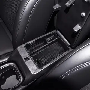 Center Console Organizer Tray For Jeep Compass 2022 2023 2024 Accessories Insert Armrest Glove Box Secondary Storage Divider ABS