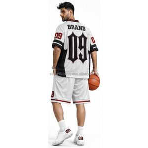 Maillot de football américain OEM haut de gamme, grande taille, été, vente en gros, design personnalisé, 100 % polyester, unisexe, manches courtes, antibactérien - Product Image 5