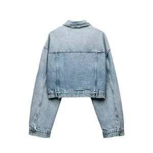 เสื้อแจ็กเก็ตยีนส์ตัวสั้นลำลองของผู้หญิงสำหรับฤดูร้อนใหม่2025 - Product Image 2