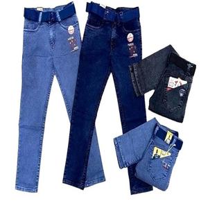 High Quality RFD Knitting <b>Jeans</b> for <b>Boys</b> Stylish Small Patches Washed Technique Wholesale Discounts - Product Image 1