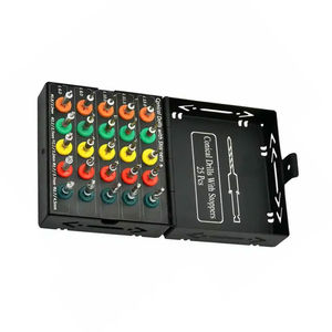 Kit chirurgical d'implants dentaires en acier inoxydable pur de qualité supérieure ensemble d'instruments orthodontiques sur mesure de 25 pièces - Product Image 5