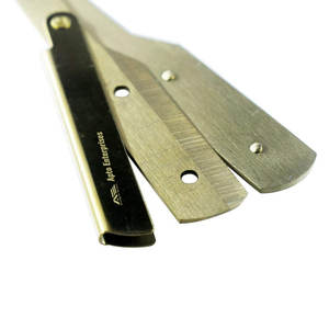 Rasoir de barbier à bord droit en acier inoxydable Design pliant élégant avec lames remplaçables à bord unique - Product Image 6