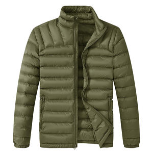Producto de invierno personalizado chaquetas de hombre nueva venta al por mayor de talla grande transpirable de manga larga chaqueta acolchada para los hombres - Product Image 3