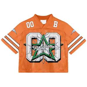2025 ropa informal personalizada ropa deportiva calidad Jersey camisa personalizada poliéster bordado sublimación fútbol americano Jerseys - Product Image 6
