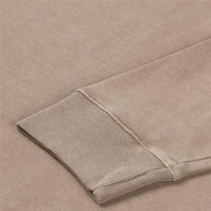 T-shirts pour hommes personnalisés, col rond, manches longues, style streetwear décontracté, performance, polyester/coton tricoté écologique, effet gonflé - Product Image 4