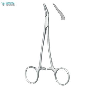 Peet Splinter Forceps 11.5cm Angled-Instruments dentaires - Product Image 4