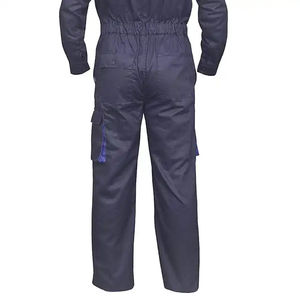 Ropa de Seguridad Industrial Unisex Azul Marino de Poliéster y Algodón con Certificación CE, Transpirable, con Cinta Reflectante, OEM al por Mayor para Mecánicos - Product Image 4