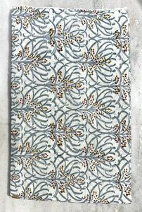 100% coton respirant main bloc imprimé tissu fabriqué à la main Jaipur patrimoine traditionnel écologique à la main coton tissu - Product Image 6