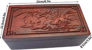 Urna de remación ooden para hombre y mujer, urna de remación para Uman y otras pestañas, osewood - Product Image 4