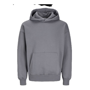 Su propio diseño Marca Logo Imagen Personalizada Hombres y personalizada Nueva llegada Hombres Manga larga 100% Algodón Drop Shoulder Hoodies - Product Image 1