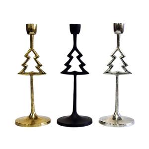 Wholesale Custom Gold Metal <b>Christmas</b> <b>Tree</b> <b>Candle</b> Holder Unique <b>Candle</b> Jar for Home Decoration Easter & Valentine's Day Lanterns - Product Image 4