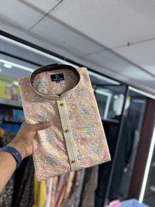 Festival Wear Coton Avec Impression Numérique Et Lucknowi Work Kurta Pajama World Wide Exportateur Et Fournisseur - Product Image 2