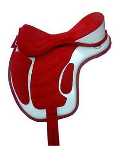 顶级趋势AIRMESH无树马鞍，带周长和马rup皮革定制无树马鞍 - Product Image 5