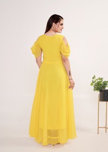 Georgette ชุดเดรสทรงเอไลน์ - Product Image 3