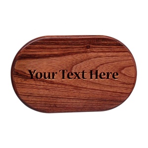 Plateau de service en bois d'acacia et manguier 100% naturel écologique en forme de rectangle pour la maison hôtel restaurant - Product Image 3