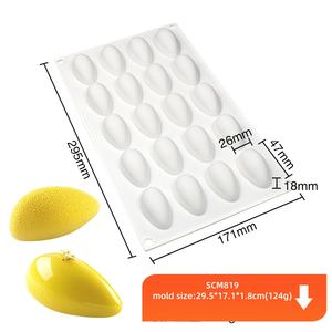 Grand moule de cuisson en Silicone coquille de mer pour la cuisson 3D ustensiles de cuisson moule à <span class=keywords><strong>chocolat</strong></span> Cupcake Pan gâteau bricolage <span class=keywords><strong>Muffin</strong></span> outil de cuisine - Product Image 2