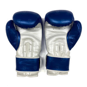 Gants de boxe en cuir de haute qualité, noirs, 12 oz, pour adultes, professionnels, avec logo personnalisé - Product Image 3