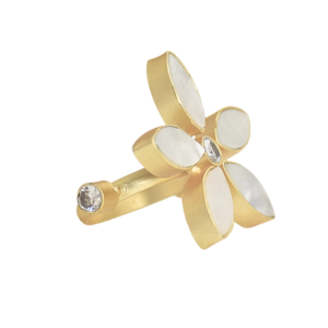 Pendientes Refinados con Piedras Preciosas Auténticas, Recubrimiento Brillante Dorado y Joyería de Primera Calidad - Product Image 3