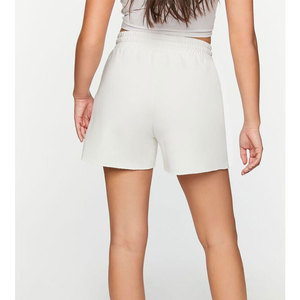 ONIKS IMPEX Pantalones cortos de chándal para mujer con diseño personalizado, nuevos pantalones cortos de felpa francesa con cintura con cordón transpirable, pantalones cortos de chándal para mujer - Product Image 6