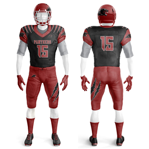 Customizable for Teams and Individuals High-Quality with Embroidered Logos and Numbers American Football Uniform - Product Image 1