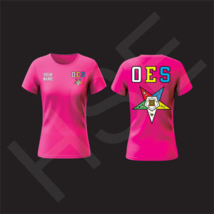 Camiseta OES con Borde de Llama Multicolor para Mujer, Moderna, Informal, de Verano - Product Image 2