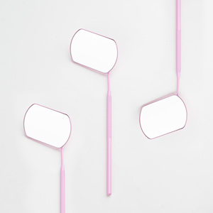 Extensions de cils Miroir d'inspection Couleur Plastique Mini Miroirs Accessoires d'application de cils - Product Image 5