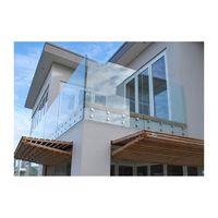 ACE garde-corps en verre sans cadre pour terrasse balcon piscine balcon extérieur