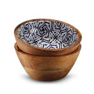 Cuencos de sopa y ensalada de madera ecológicos con diseño Champing para fiestas de cocina y decoración interior del hogar utensilios de cocina - Product Image 5