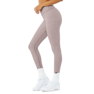 Legging taille haute Highlight Design et couleur personnalisés Femmes Leggy Running Yoga Workout Custom Gym Fitness Pantalon slim - Product Image 2