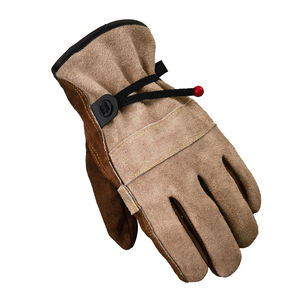 Guantes DE SEGURIDAD DE CUERO resistentes para la construcción de almacenes y trabajos industriales con protección duradera de la palma - Product Image 4