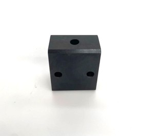 Bloc personnalisable de fabrication italienne en acier, pièces de transmission de puissance avec spécifications de taille et dessin technique - Product Image 2
