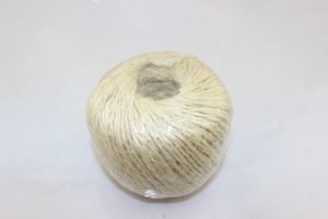 Cuerda de Sisal trenzada marrón blanca retro, decoración del hogar de fibra natural para uso giratorio - Product Image 4