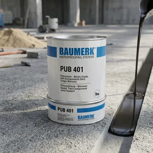 Polyurethane <b>Waterproof</b> Coating Bitumen Based Joint Sealant Two Component Self Levelling Building <b>Material</b> - Product Image 1