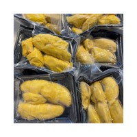 Bevroren Durianvlees Natuurlijk Vers Durianvlees Van Vietnam-Populair Fruit In Elysia In Zuidoost-Azië