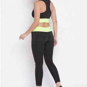 Offre Spéciale – Nouveaux Ensembles de Yoga pour Femmes à Prix Abordable, Design Personnalisé avec Logo, Taille Élastique, Couleur Unie, Légers - Product Image 3