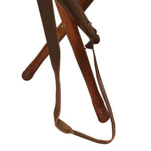 Taburete Trípode Plegable de Madera con Asiento de Cuero para Acampar, Pescar y Cazar al Aire Libre / Silla de Caza de Madera con Trípode a Precio de Mayoreo - Product Image 2