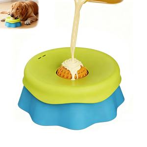 Silicone Cross-border Pet <b>Cat</b> and Dog Supplies Slow Feeding Bowl - Product Image 5