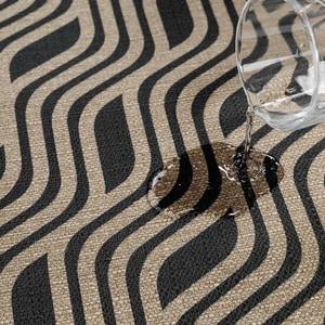Tapis de sol en lin moderne WAVE, antidérapant, lavable, 60x90 cm - Product Image 3