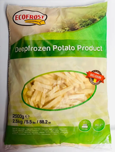 Frites de pommes de terre françaises surgelées certifiées Halal bio, fraîches, entières, à texture ferme - Product Image 6