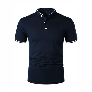 Dernier modèle Chemises polo Chemise polo haute qualité, respirante et décontractée pour homme en bas quantité minimale de commande Chemises polo grande taille personnalisées pour homme - Product Image 3