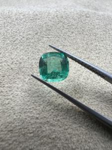 Esmeralda piedra preciosa suelta 100% Natural de alta calidad Esmeralda zambiana Natural de alto grado para uso de anillo o joyería Esmeralda suelta - Product Image 4