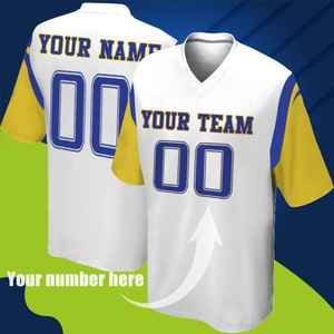 Camiseta de fútbol para hombre retro personalizada al por mayor camiseta de fútbol por sublimación de alta calidad estilo original vintage - Product Image 6