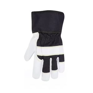 Gants de travail pour la construction, protection, gants de travail en cuir, gants de soudure - Product Image 5