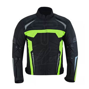 แจ็คเก็ตมอเตอร์ไซค์หนังกันลมคุณภาพพรีเมียมลดราคาพิเศษ สำหรับนักแข่งมืออาชีพ ปลอดภัย ใส่ได้ทั้งชายและหญิง  รับออกแบบโลโก้ตามสั่ง - Product Image 1