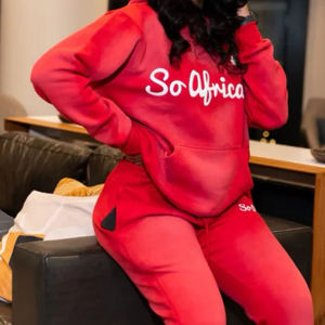 Streetwear personnalisé pantalon évasé délavé à l'acide survêtements pour homme Stone Vintage unisexe survêtements 500GSM ensembles en coton épais - Product Image 4