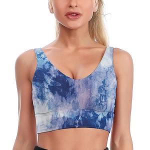 Personnalisable grande taille femmes Gym Fitness sport soutien-gorge Offre Spéciale fermeture éclair avant Push up Yoga bretelles réglables respirant - Product Image 4