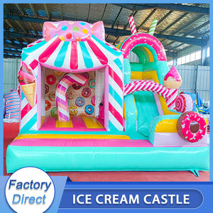Casa hinchable inflable de helado de grado comercial con tobogán Juegos al aire libre Combo Nuevo diseño Candy Jumping Castle <span class=keywords><strong>en</strong></span> venta - Product Image 2